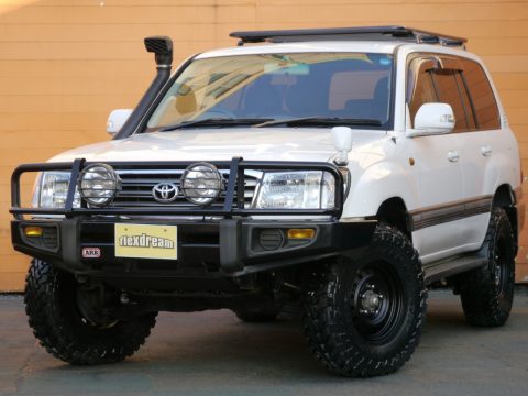 ランクル100　ARB4×4　ルーフラック　サファリシュノーケル　ブルバー　カスタム　フレックスドリームさいたま北店